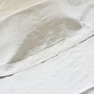 Vintage Linen Sheet