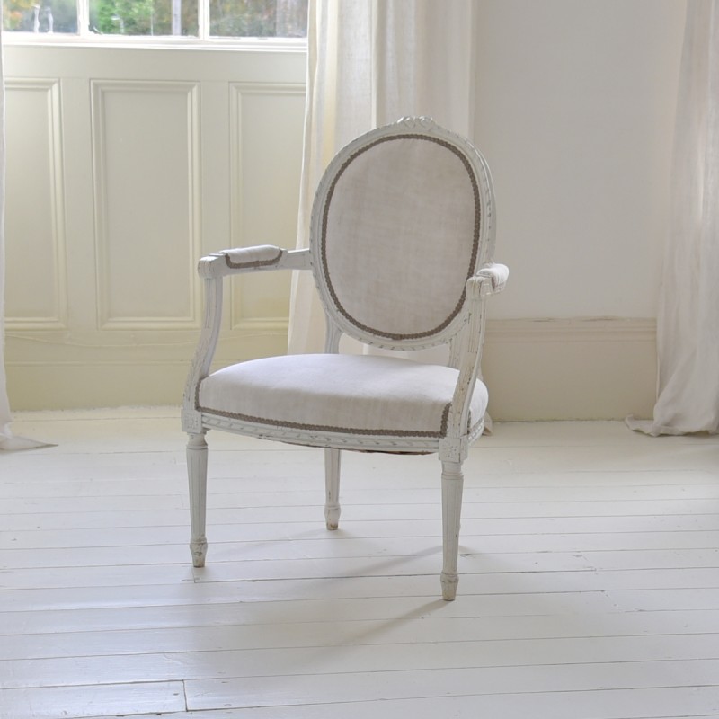 Vintage French Salon Chair